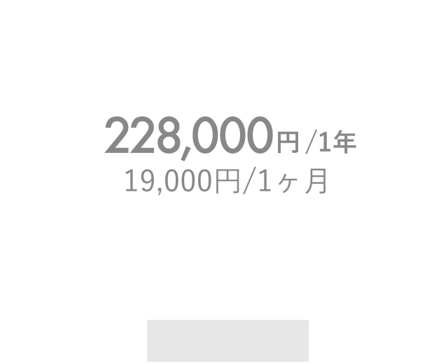 228,000円/1年(19,000円/1ヶ月)